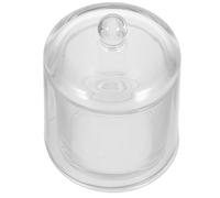 Healeved Coupe D'arômes en Verre Couvercle Transparent, Décoration Élégante pour Mariage et Maison, Fabrication Fine et Résistance à l'usure, Design Unique en 1 Set