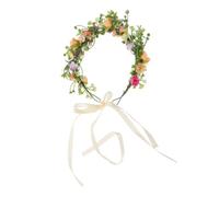 Healeved Couronne De Fleurs Cheveux Mariage Bandeau Floral Guirlande Coiffure Mariage Décoration Cheveux