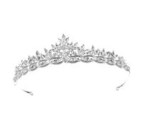 Healeved Couronne De Mariage Strass Pour Femme Élégante Avec Paillettes Accessoire De Cheveux Pour Nouveaux Mariés Et Fêtes