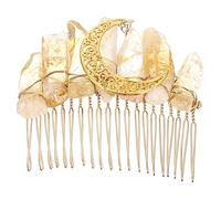 Healeved Couronne Naturel Peigne Élégant Avec Design De Lune Et Pour Et Événements Spéciaux