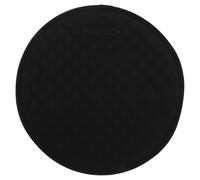 Healeved Coussin de siège auto rond en gel - Coussin de siège rafraîchissant et respirant pour l'été - Tapis de ventilé et confortable pour le confort du conducteur par temps chaud (noir)