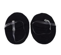 Healeved Coussinets Anti-Transpiration Lavables pour Aisselles 1 Paire Noire Absorbants Invisibles Bretelles Transparentes Réutilisables et Confortables pour Usage Quotidien