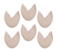 Healeved Coussins pour Orteils de Ballet en Tissu Tricoté Antidérapant Couleur Chair 3 Paires - Protège-Orteils Doux pour Chaussures de Danse Femme Semelles Footster pour Avant-Pied