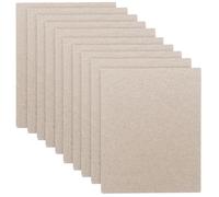 Healeved Couvercle Isolant Micro-Ondes en Feuille de Mica, Résistant la Chaleur, Découpable pour Guide d'Ondes, Lot de 10, Accessoire de Réparation pour Four Domestique