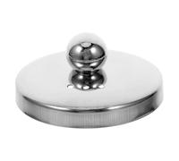 Healeved Couvercle pour Infuseur à Thé 6 CM en Acier Inoxydable, Accessoire Filtre à Thé pour Usage Domestique, Compatible Théière et Bouilloire, Installation Facile