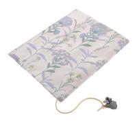 Healeved Couverture de Livre en Tissu Satinée Réglable pour Format A5 Protection Réutilisable Bleu Pissenlit Pochette Élégante pour Amoureux des Livres pour Transport et Lecture en
