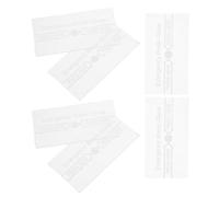 Healeved Couverture de Sécurité Intérieure Couvercles en Verre Résistant la Chaleur Lot de 6 Protection Anti-vandale pour Alarme Incendie pour Boîtier D'alarme Manuelle