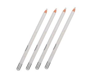Healeved Crayon Contour Des Yeux - 4 Crayons À Sourcils Blancs Crayon Contour Des Yeux Cosmétique Non Gras Pour Le Maquillage Des Femmes