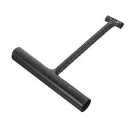 Healeved Crochet de Levage de Plaque D’Égout en Acier Robuste 15 CM X 10 MM Outil Professionnel pour Ouverture de Plaques et Portes Roulantes Levier Multifonction pour Travaux Urbains et