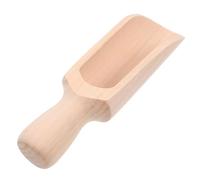 Healeved Cuillère à Sel en Bois de Hêtre Naturel Grosse Taille Multifonctionnelle Cuillère Doseuse pour Épices et Assaisonnements Ustensile Cuisine Pratique pour Usage Quotidien