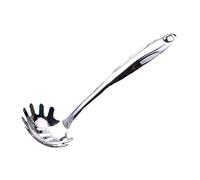 Healeved Cuillère Cuisine en Acier Inoxydable Manche Creux Long, Résistante Chaleur, Élégante et Confortable pour Cuisiner, Manche Suspendu Pratique