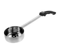 Healeved Cuillère Doseuse Perforée en Acier Inoxydable 170 Ml, Louche à Portionner pour Sauce à Pizza, Accessoire Cuisine pour Contrôle des Portions la Maison et Service Professionnel