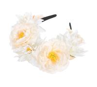 Healeved Diadème Fleuri Vintage Simili-fleurs Pour Femmes Accessoire De Mode Élégant Pour Cosplay Et Événements Spéciaux