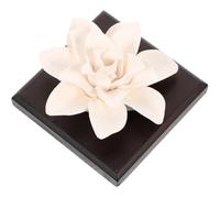 Healeved Diffuseur D'Huiles Essentielles en Céramique Compact 8.5X8.5Cm pour Maison Bureau Chambre Aromathérapie Décor Élégant Et Pratique