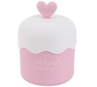 Healeved Dispositif de Nettoyage Facial à Bulles Portable Rose, Tasse à Mousse Compacte pour Mousse Nettoyante Visage, Formateur de Bulle Rapide, Usage Quotidien et Voyage