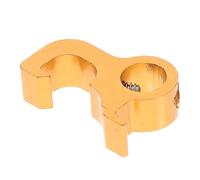 Healeved Dispositif de Verrouillage Industriel pour Disjoncteur Électrique en Alliage D’aluminium Doré, Boucle de Sécurité Compacte Épingle Verrouillage, Accessoire Léger et Polyvalent