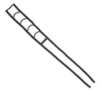 Healeved Dispositif D'échelle de Lit Noir Corde de Traction Résistante et Silicone Antidérapant pour Aide Lever des Personnes Âgées et Patients