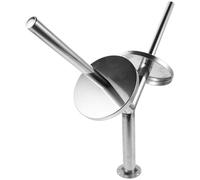 Healeved Distributeur de Paquet D'épicerie Mural Y Tête Grand Format en Acier Inoxydable, Support Robuste pour Rouleaux de Paquet Plastiques, Porte-paquet à Fruits et Légumes