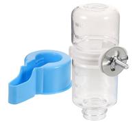 Healeved Distributeur d'eau pour Oiseaux, Mangeoire Automatique pour Oiseaux, 140ml, Plastique, Portable et Robuste, pour Cage, pour Perruches et Grives