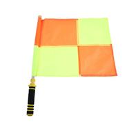 Healeved Drapeau Alliage Tissu en Professionnel D'arbitre Football de D'aluminium, Léger et Haute Visibilité et pour et Compétitions Sportives