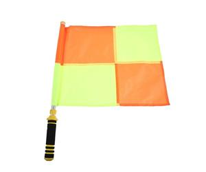 Healeved Drapeau Alliage Tissu en Professionnel D'arbitre Football de D'aluminium, Léger et Haute Visibilité et pour et Compétitions Sportives
