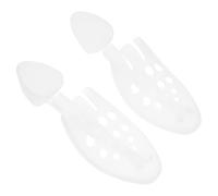 Healeved Embauchoirs Réglables en Plastique 2 Pièces, Taille Moyenne L, Formeur de Chaussures Compact pour Femmes et Hommes, Outil de Façonnage et Protection, Accessoire de Rangement