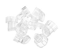 Healeved Embouts Pour Appareil De Nettoyage Du Visage En Plastique 8 Pièces Mini Petit Compatible Soins Peau à L'oxygène L'eau Accessoire De Rechange Pratique Portable