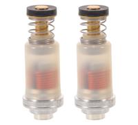 Healeved Ensemble de 2 soupapes de sécurité à thermocouple - Pièce de rechange pour capteur de cuisinière à gaz - Pièce d'arrêt de flamme - Électrovanne de cuisinière à gaz pour la
