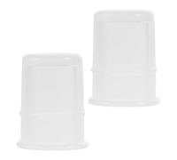 Healeved Ensemble de 2 Ventouses en Silicone Transparent Indolores pour Garçon et Filles - Kit de Massage et Relaxation Musculaire Doux, Mini Appareil Portable de Massage par Ventouses