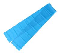 Healeved Ensemble de 3 Blocs de Yoga en Mousse Haute densité Bleue (2 Briques + Sangle de Traction 1,5 m 8 kg) pour Danse, Pilates et étirements, Accessoire léger, Stable et antidérapant