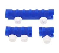 Healeved Ensemble de 3 Outils de Débosselage pour Voiture avec Bloc de Protection en Plastique et Patin Antidérapant Kit Compact pour Réparation Carrosserie sans Peinture Adapté à Tous