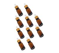 Healeved Ensemble De Flacons Compte-gouttes En Verre De 10 Ml Étanches Et Portables En Silicone Pour Voyage Et Usage Personnel