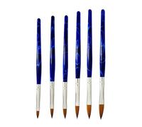 Healeved Ensemble De Stylos Pour Nail Art 6 Pièces En Aluminium Facile À Appliquer Gagnez Du Temps Et Créez Vos Propres Motifs Dongles