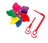 Healeved Ensemble Décoratif Moulinet pour Guidon de Vélo Garçon et Filles, Accessoires pour Trottinette et Bicyclette, Décoration Rotative pour Activités en Plein Air Garçon Fille