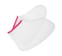 Healeved Enveloppements De Paraffine Pour Pied Housse Chauffante Cire Blanc Bord Rouge Fin