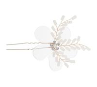 Healeved épingle à cheveux en tissu épingles à cheveux mode Accessoires de cheveux pour les filles outil Couronne collection d'accessoires pour cheveux barette chinoise femme strass blanche