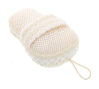 Healeved Éponge De Bain Exfoliante En Forme De Pantoufles Mignonnes Pour Hommes Femmes Garçons Et Filles Accessoire De En Luffa Doux