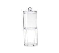 Healeved Étui à Cotons Démaquillants à Double Couche avec Couvercle pour Rangement de Produits de Beauté