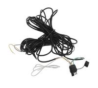 Healeved Faisceau D’Extension pour Remorque 4 Fils en PVC 79 M Rallonge de Câble de Remorquage pour Caravane Bateau et Camping-Car Kit D’Éclairage Marin Connecté