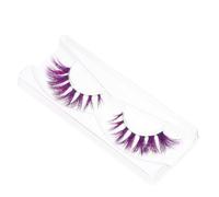 Healeved Fausse de Cils Naturels Extensions de Cils Touffes Colorés pour Regard Époustouflant