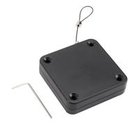 Healeved Ferme-Porte Automatique Multifonctionnel sans Perçage Câble Acier Rétractable, Installation par Collage, Haute Résistance Traction, pour Portes Bois et Métal Intérieur et