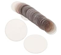 Healeved Feuille D'observation de Flamme pour Chaudière en Mica Ronde, 100 Pièces, Résistante aux Chocs Thermiques et Fumée, Surveillance Combustion en Métallurgie