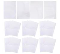 Healeved Feuilles Autocollantes Holographiques 40 Pièces Film Laminé Auto-Adhésif Multicolore Film Plastique Holographique Scintillant pour Loisirs Créatifs Scrapbooking et Décoration