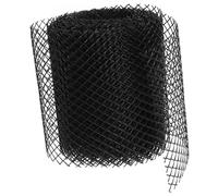Healeved Filet de Protection de Gouttière en Treillis Pe et Pp, Largeur 16 Cm X Longueur 6 M, Anti-feuilles, Anti-obstruction 8 Crochets, Protège Canalisation, Entretien Toiture Facile