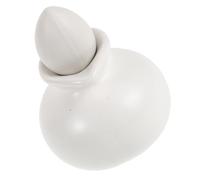 Healeved Flacon Distribution Facile et Conservation du Parfum 40ml en Céramique Blanche D'huile de Massage Style Japonerie Minimaliste Élégant pour Aromathérapie pour Soins du Visage