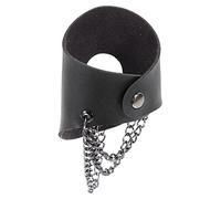 Healeved Gants Femme Sans Doigts Gothiques Gants Demi-doigts Homme Cuir Pour Montre