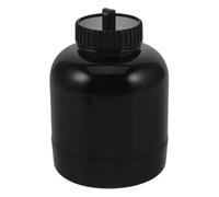 Healeved Gobelet mélangeur à protéines avec bouchon à vis - 22 ml - Format voyage - Idéal pour la musculation, le fitness et le sport - Noir