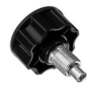 Healeved Goupille de Traction Rotative Noire 100 MM pour Vélo D’Appartement Bouton de Réglage de Hauteur Pièce de Rechange pour Équipement Fitness Professionnel et Domestique