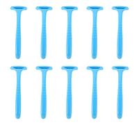 Healeved Grafftoirs Pédicure Professionnels pour et en Acier Inoxydable et Plastique Pp ou Élimination des Callosités 10pcs pour Élimination des Callosités et Amélioration Sécheresse
