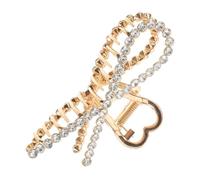 Healeved Grandes Pinces À Cheveux En Strass Pour Femmes Accessoires Décoratifs Pour Cheveux Accessoires Pour Cheveux De Mariée Épingles À Cheveux De Mariage Métal Doré